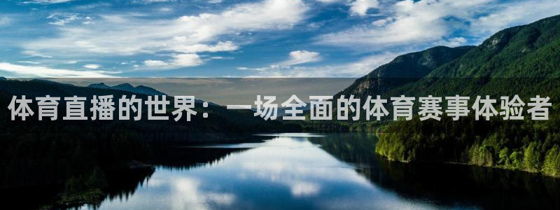 体育直播的世界：一场全面的体育赛事体验者