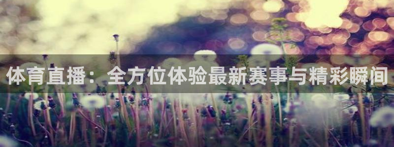 体育直播：全方位体验最新赛事与精彩瞬间