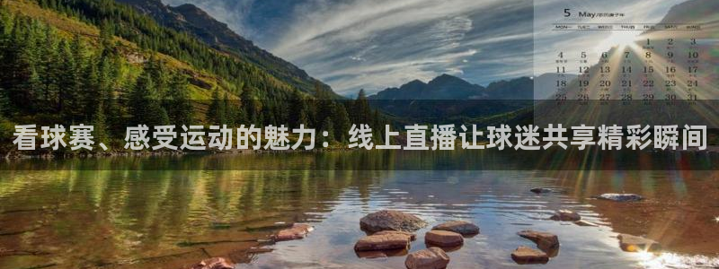 看球赛、感受运动的魅力：线上直播让球迷共享精彩瞬间