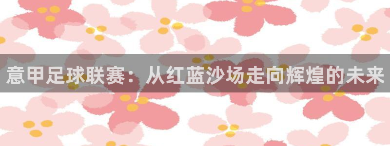 意甲足球联赛：从红蓝沙场走向辉煌的未来